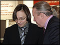  Mikhail Dyagilev, Director General of the Corporation of the Development of the Krasnoyarsk Territory, and Stanislav Monchinsky, Director General of Boguchany Hydro Electric Power Plant 