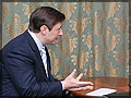  At the personal meeting of Alexander Khloponin, Krasnoyarsk Governor, and Dmitry Medvedev, presidential candidate