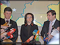 The final press conference: Dmitry Kozak, Minister of Regional Development, Elvira Nabiullina, Minister of Economic Development and Trade, and Alexander Khloponin, Krasnoyarsk Governor