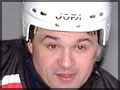 Hockey match: Andrey Vorobyov, head of the Krasnoyarsk Territory branch of United Russia Party (Photo by Alexander Paniotov) 