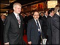  Yegor Korchagin, head of the Krasnoyarsk Territory Agency for Healthcare and Pharmaceutical Supplies, and Sergey Zhirkov, head of the Krasnoyarsk Territory Department of Russian Pension Fund