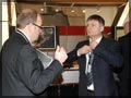 Anatoly Tikhonov, Krasnoyarsk Deputy Governor, and Razim Abasov, President of Monolitholding Ltd