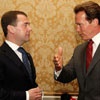 Дмитрий Медведев встретился с Арнольдом Шварценеггером (фото)
