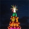 В Красноярске появилась музыкальная новогодняя елка