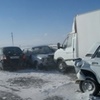 Участниками трех крупных ДТП в Красноярском крае стали более 25 автомобилей