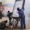 Более 700 незаконных рекламных щитов демонтировали в центре Красноярска с начала года