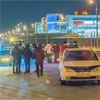 На Октябрьском мосту Красноярска столкнулись сразу несколько автомобилей (видео)
