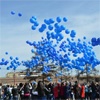 В Красноярске детей-аутистов поддержали запуском тысячи шаров 