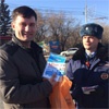 Красноярским водителям раздали «визитки вежливости»