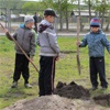 В селе Филимоново Канского района благоустраивают территорию новой школы