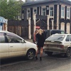 ДТП с машиной автошколы стало причиной пробки в центре Красноярска