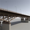 Новый мост через Енисей в Красноярске предложили покрасить в цвета Эйфелевой башни