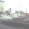 Мелкие ДТП спровоцировали пробки на красноярском Коммунальном мосту