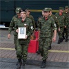 Останки погибших в Великой Отечественной воинов-красноярцев доставили в Красноярск
