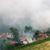 Возле красноярского мелькомбината горит лодочный гараж