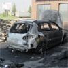 В красноярском Северном сожгли два автомобиля (видео)