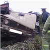 Попавший под дрезину автомобилист в Ужурском районе ехал на запрещающий сигнал