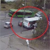 На перекрестке Копылова–Киренского иномарка врезалась в автобус
