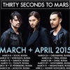 В Красноярске выступят 30 Seconds to Mars
