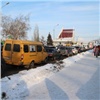 Снег спровоцировал 9-балльные заторы в Красноярске