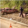 В районе Бадалыка водитель иномарки разбил машину с пассажиром и пропал