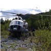 Из тайги в Шушенском районе на вертолете спасли пострадавшего мужчину