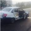В ДТП с участием таксиста и пьяного водителя в Красноярске пострадала женщина (видео)