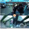 Пассажирка пострадала из-за гонки красноярских маршрутчиков (видео)