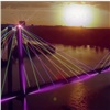 Вантовый мост в Красноярске планируют украсить разноцветной подсветкой (видео)
