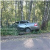 Скончался водитель врезавшейся в дерево в Академгородке «Приоры»