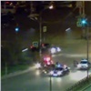 Ночью на ул. Молокова с погоней задержали водителя-нарушителя (видео)