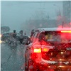 Снегопад не вызвал всплеска аварий в Красноярске 
