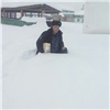 В Туве продолжается борьба со снегом
