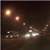 Пожилой пешеход попал под автобус на Мичурина (видео)