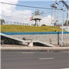 В Красноярске снова рушится подпорная стена на Свободном