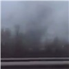 Очевидец снял черный дым в районе Бадалыка (видео)