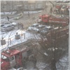 На улице Матросова из горящей квартиры спасли мужчину и его сына