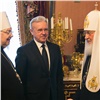 Патриарх Кирилл подарил икону для храма в Красноярском крае