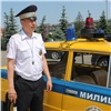 Красноярские дорожные полицейские на ретро-машинах ловили нарушителей