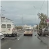 «Проклятое место»: на Дубровинского произошло ДТП с тремя машинами (видео)