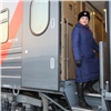 Красноярский фирменный поезд отправляется в юбилейный рейс до Москвы