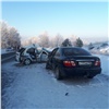 Трое детей и двое водителей пострадали в аварии возле Минусинска. Ехали по скоростной трассе с нарушениями