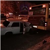 «Торопился на работу»: в Зелёной Роще автомобилист без прав врезался в автобус с пассажирами
