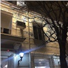 Новая подсветка зданий в центре Красноярска подчеркнула неровные фасады