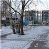 В Красноярске начали тщательней убирать дворы возле объектов Универсиады