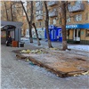 «Съезжают добровольно»: бизнесмены убирают торговые точки с правого берега Красноярска