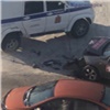 На Маерчака автомобиль автошколы протаранил полицейских