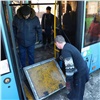 В Красноярске после жалоб горожан проверили чистоту в автобусах