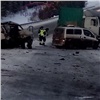 Под Красноярском водитель ГАЗели устроил ДТП с грузовиком и вылетел в лобовое стекло