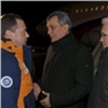В Красноярск прилетел премьер-министр России Дмитрий Медведев